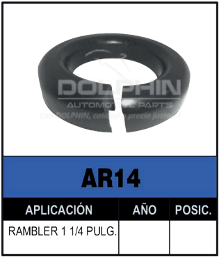 Imagen de AR14 AUMENTO RESORTE  1 1/4 ABIERTO