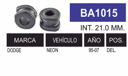 Imagen de BA1015 GOMAS DE BARRA CHRYSLER  DEL. NEON 95-07