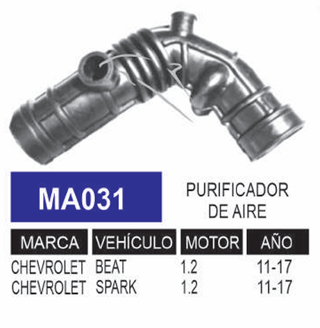 Imagen de MA031 MAGUERA RESP. BEAT, SPARK 1.2LTS 11-17