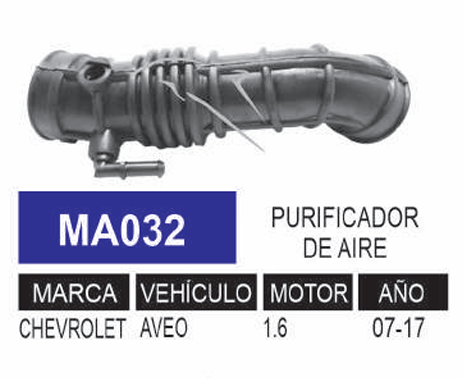 Imagen de MA032 MANGUERA RESP.AVEO 1.6LTS 07-17