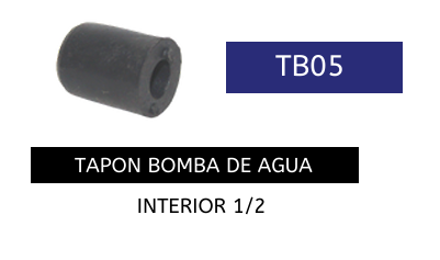 Imagen de TB05 TAPON 1/2 BOMBA