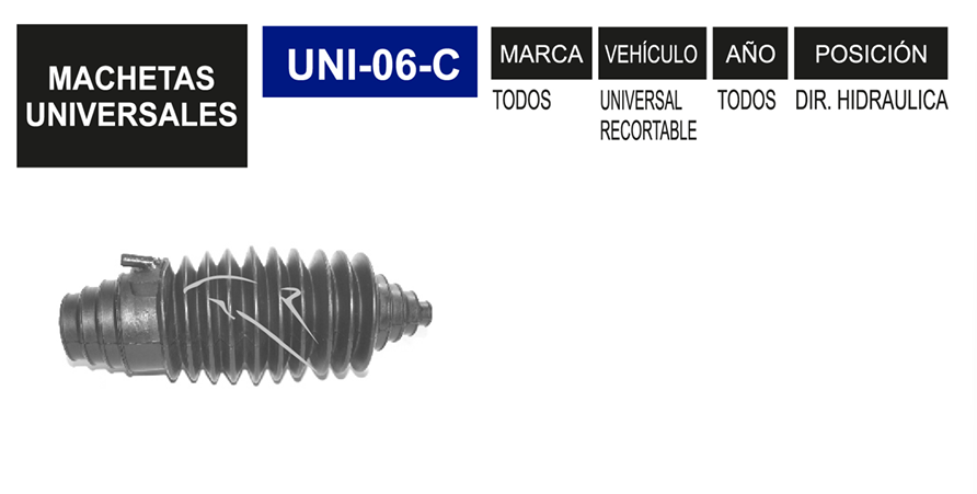Imagen de UNI-06-C MACHETA UNIVERSAL DIRECCION HIDRAULICA