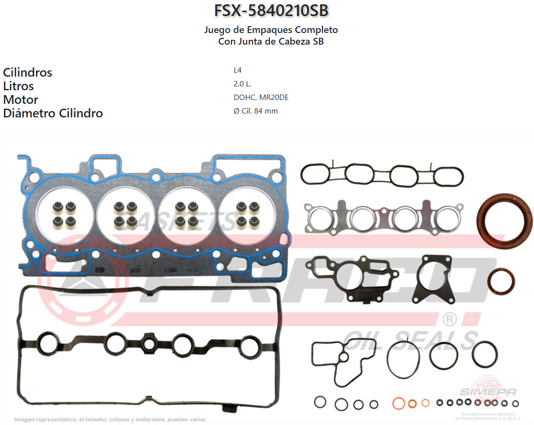 Imagen de FSX-5840210SB 