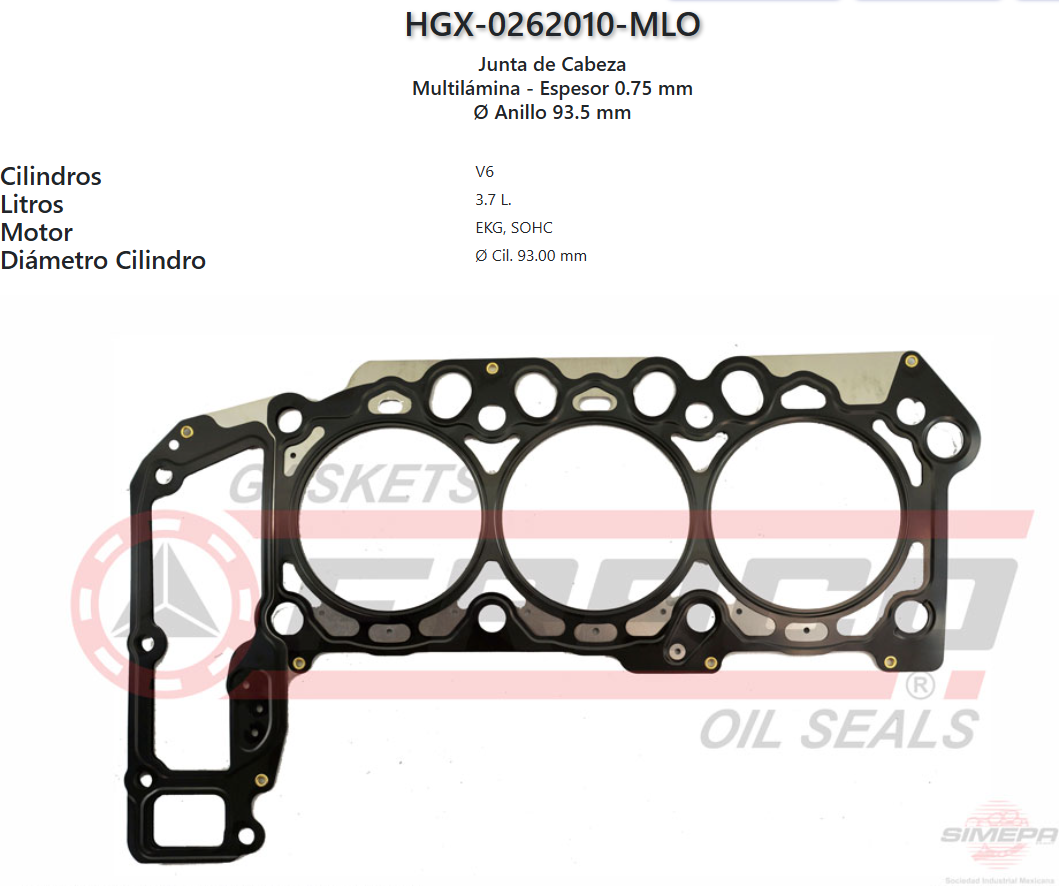 Imagen de HGX-0262010ML 