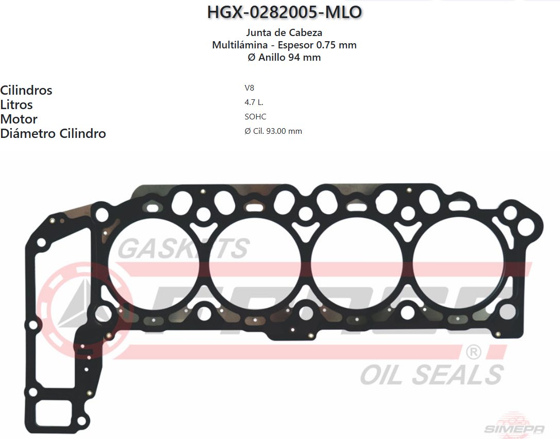 Imagen de HGX-0282005ML 
