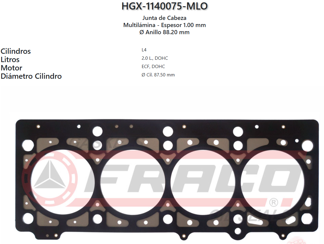 Imagen de HGX-1140075ML 