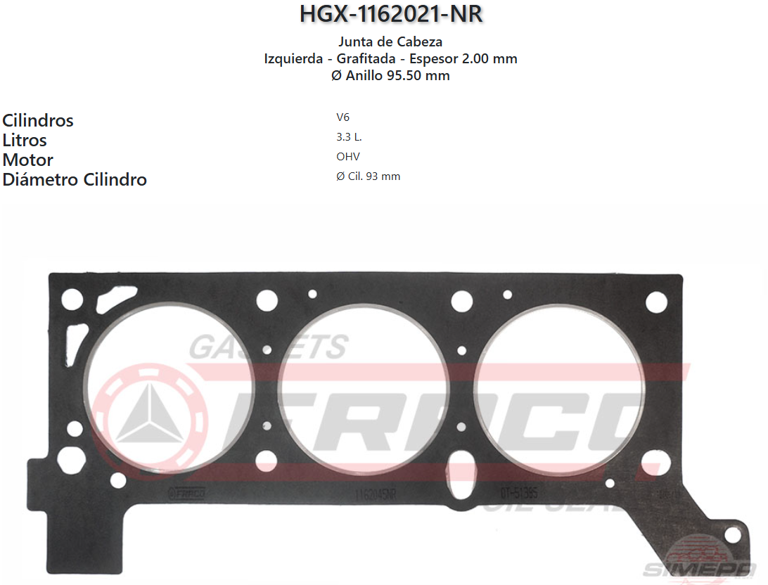 Imagen de HGX-1162021NR 