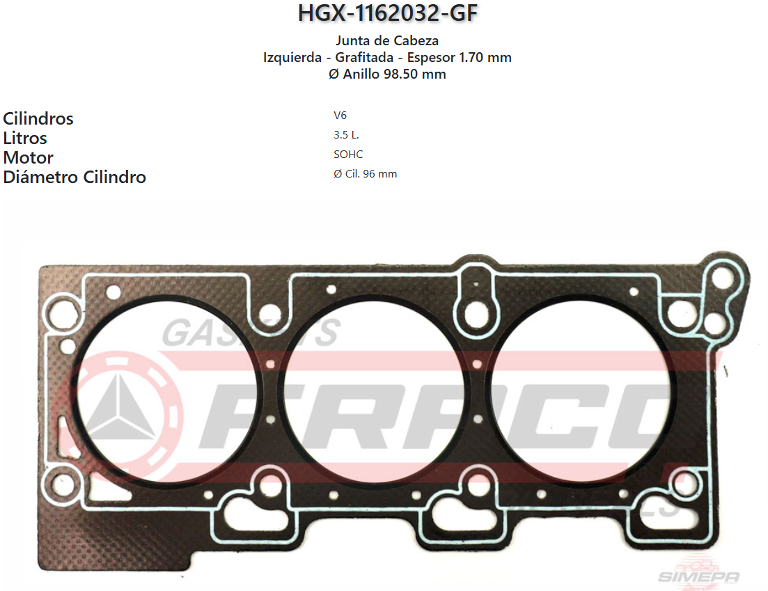 Imagen de HGX-1162032GF 