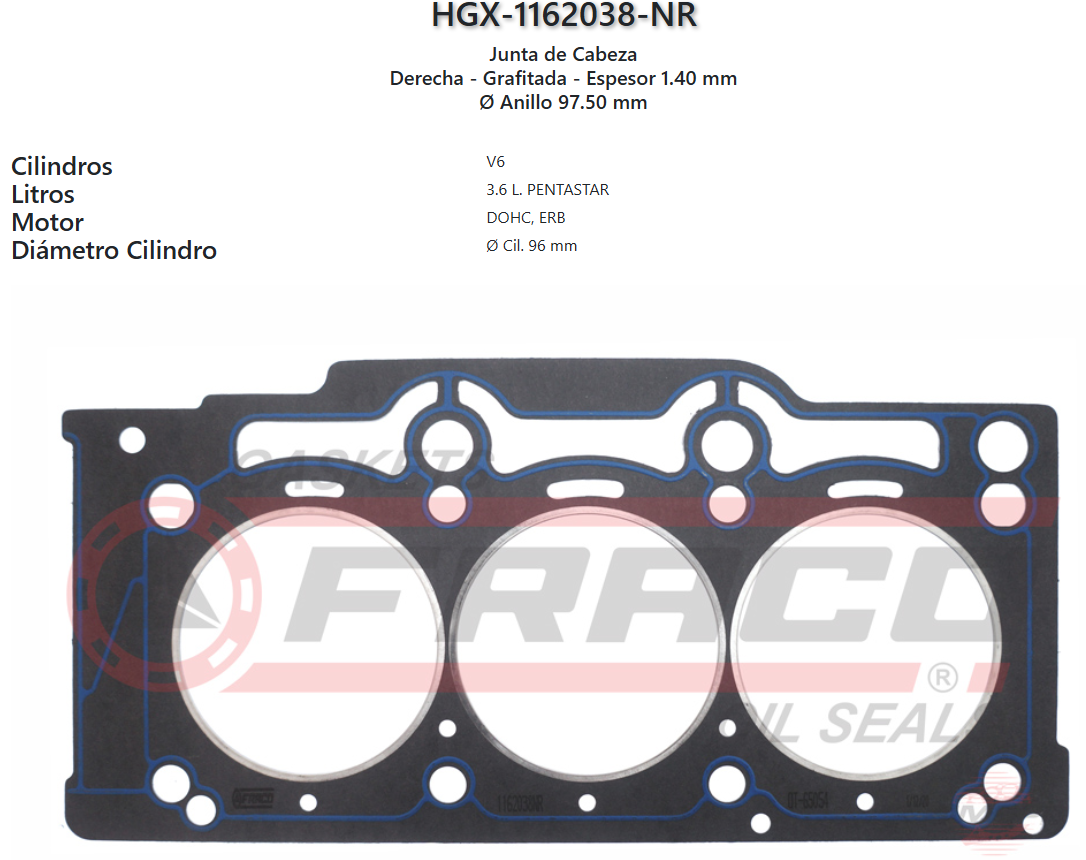 Imagen de HGX-1162038NR 
