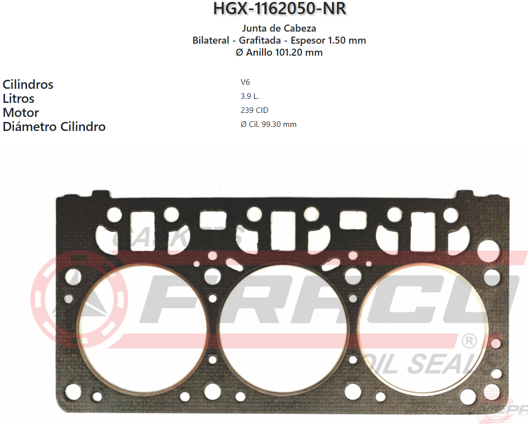 Imagen de HGX-1162050NR 