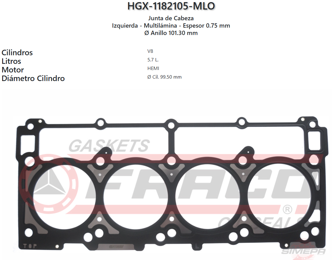 Imagen de HGX-1182105ML 