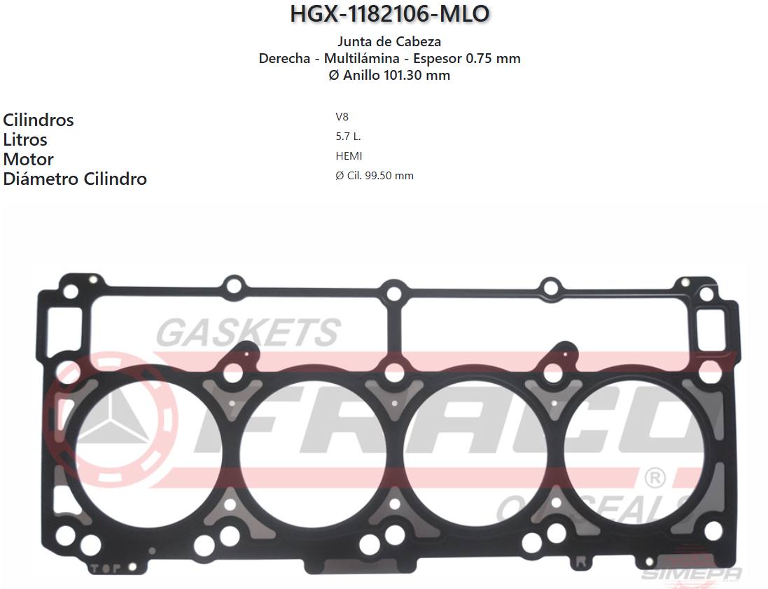 Imagen de HGX-1182107ML 