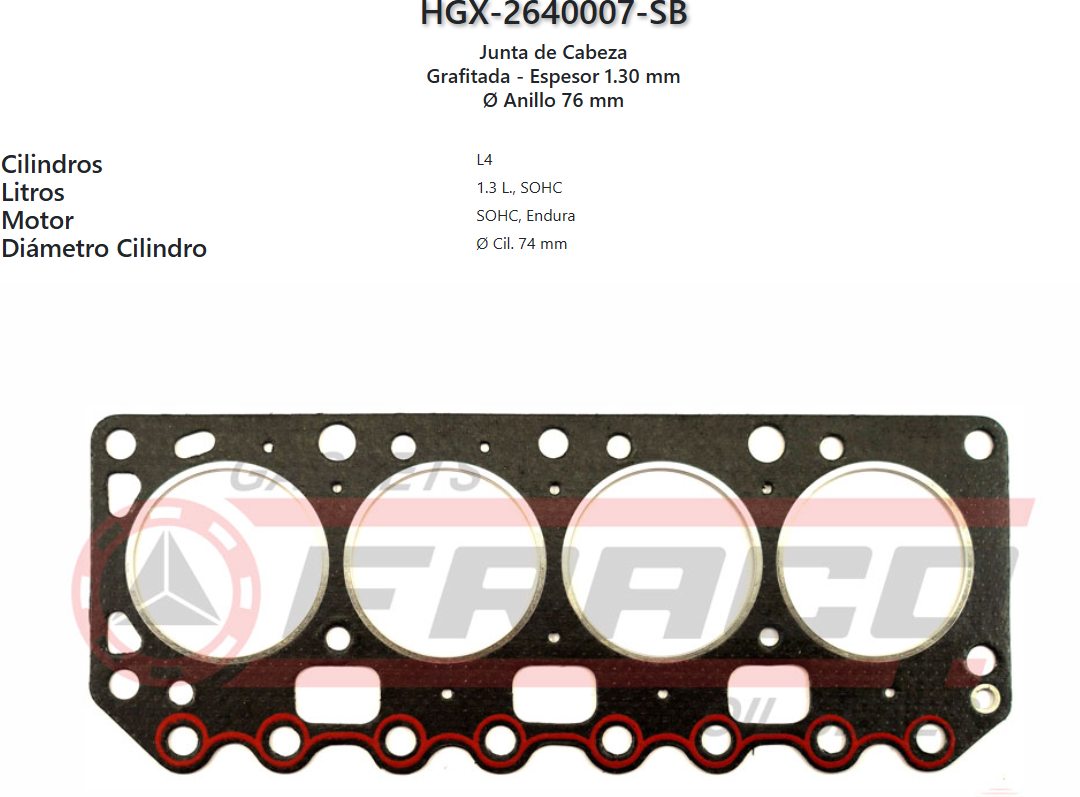 Imagen de HGX-2640007SB 