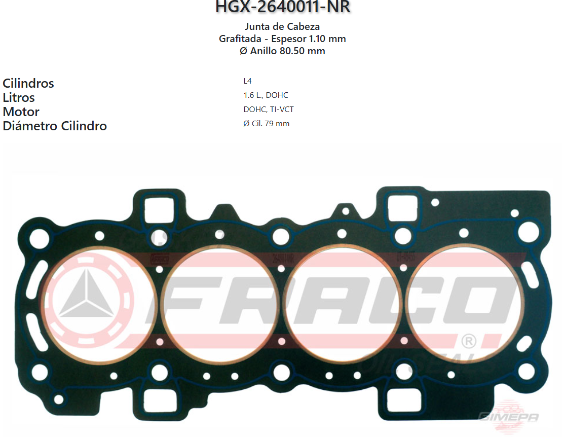 Imagen de HGX-2640011NR 