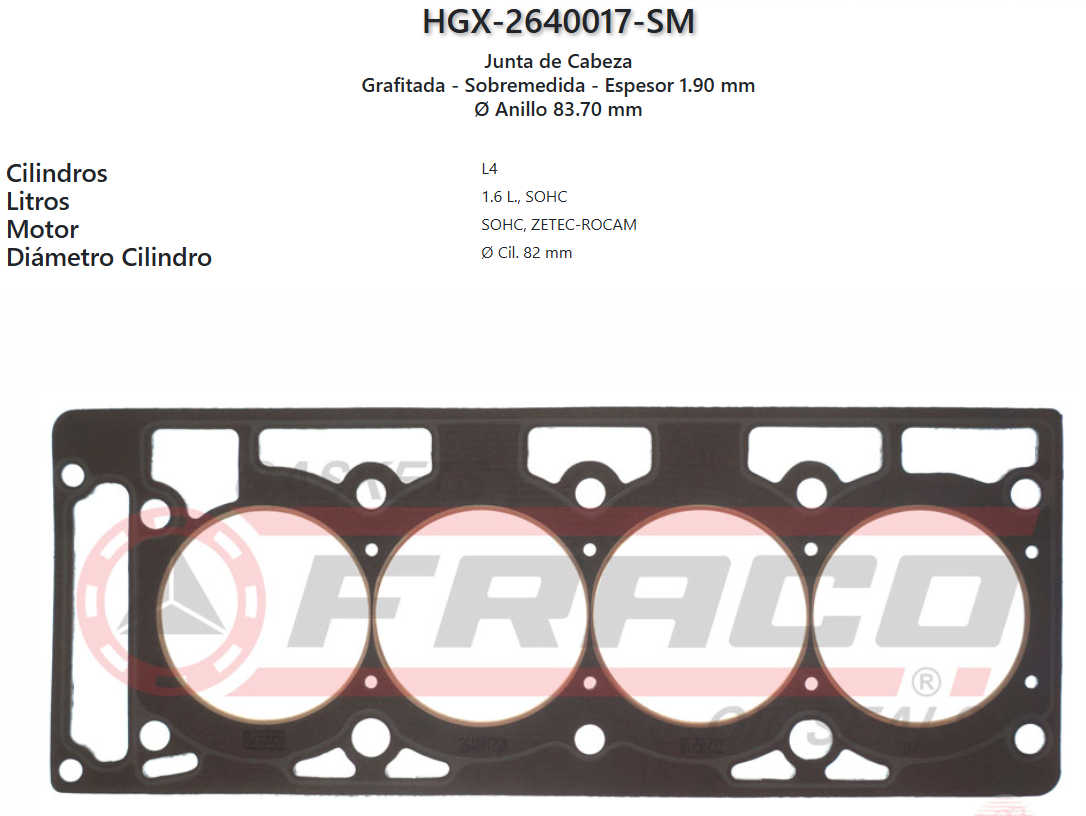 Imagen de HGX-2640017SM 
