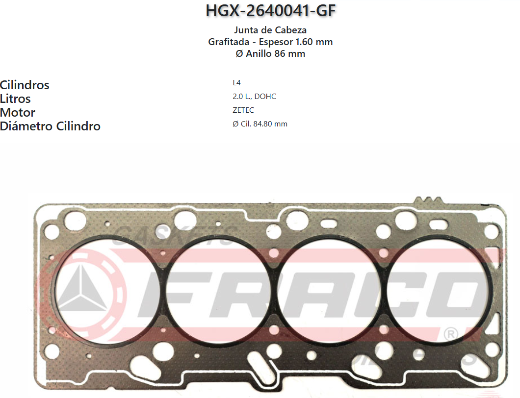 Imagen de HGX-2640041GF 