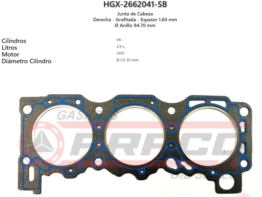 Imagen de HGX-2662041SB 