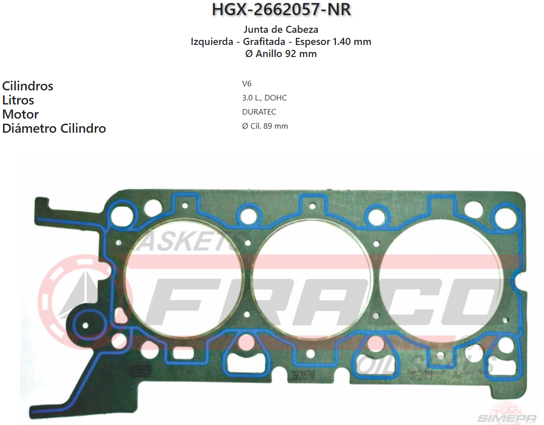 Imagen de HGX-2662057NR 