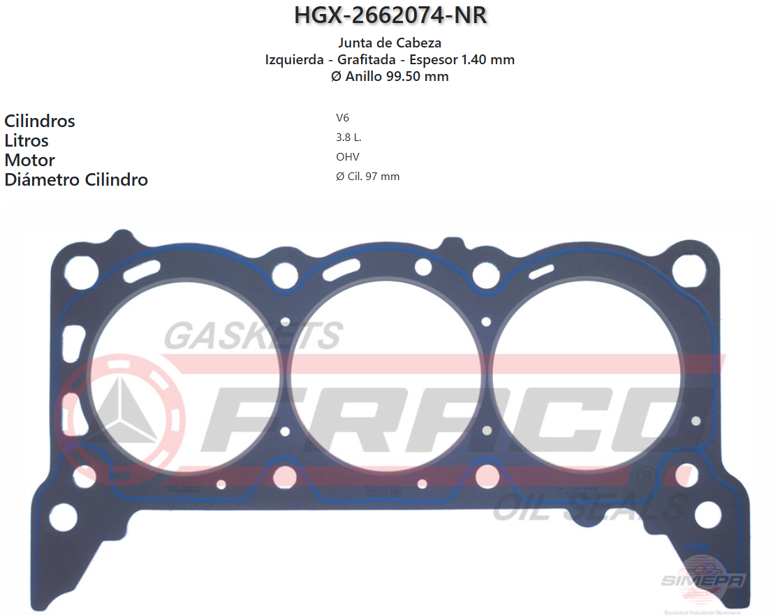 Imagen de HGX-2662074NR 