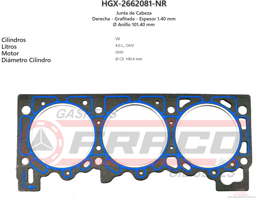 Imagen de HGX-2662081NR 