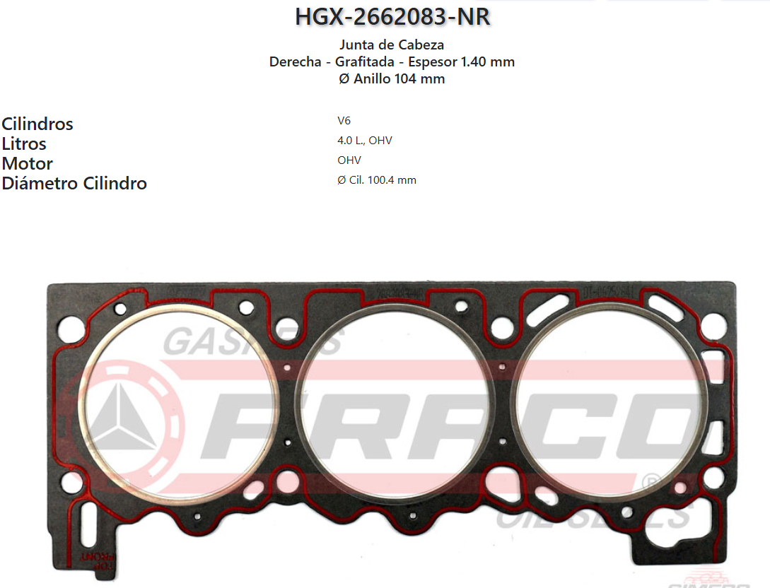 Imagen de HGX-2662083NR 