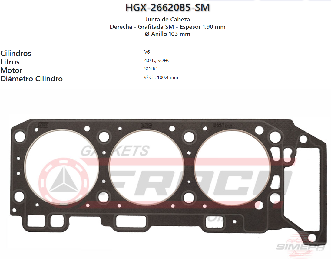 Imagen de HGX-2662085SM 