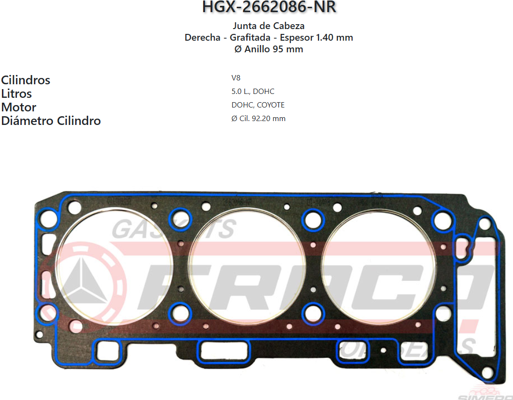 Imagen de HGX-2662086NR 