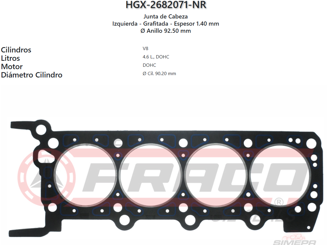 Imagen de HGX-2682071NR 