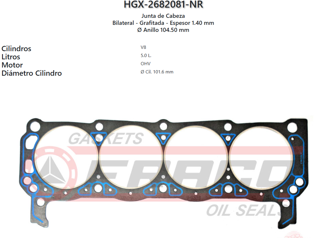 Imagen de HGX-2682081NR 