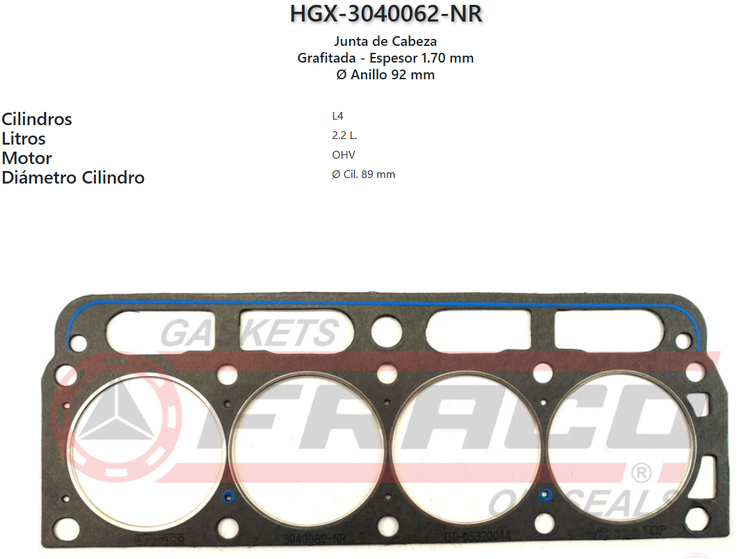Imagen de HGX-3040062NR 