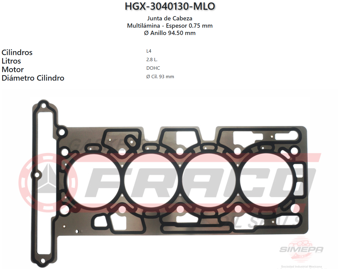 Imagen de HGX-3040130ML 