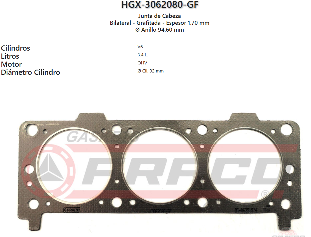 Imagen de HGX-3062080GF 