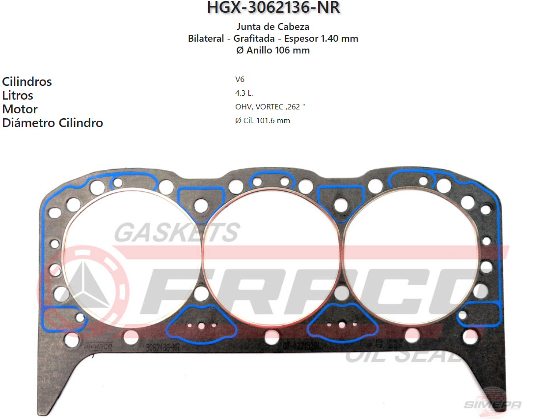 Imagen de HGX-3062136NR 