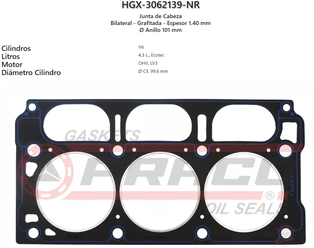 Imagen de HGX-3062139NR 