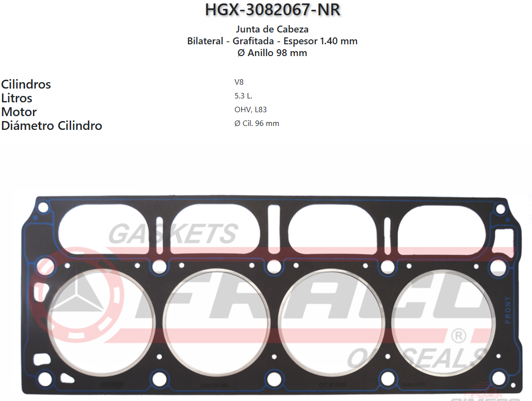Imagen de HGX-3082067NR 
