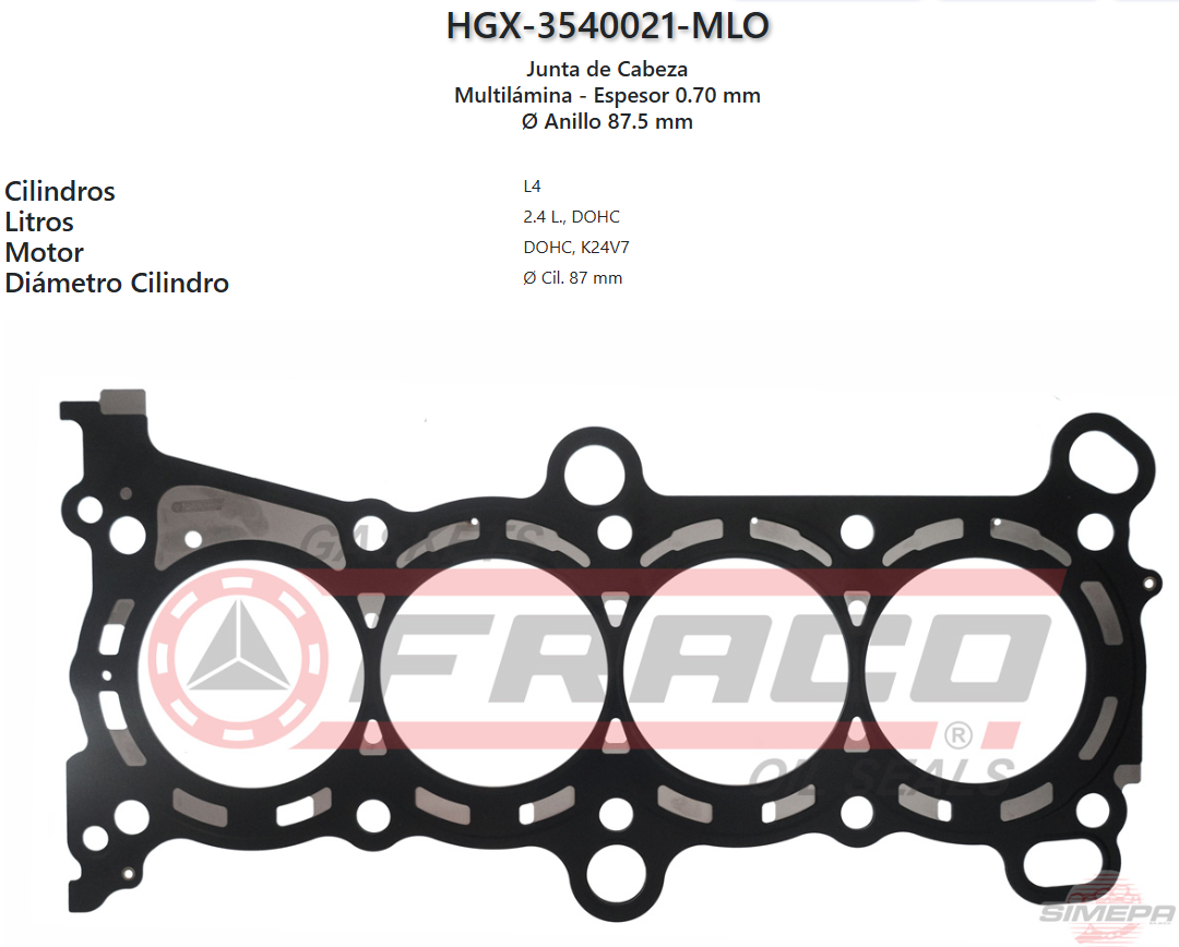 Imagen de HGX-3540021ML 