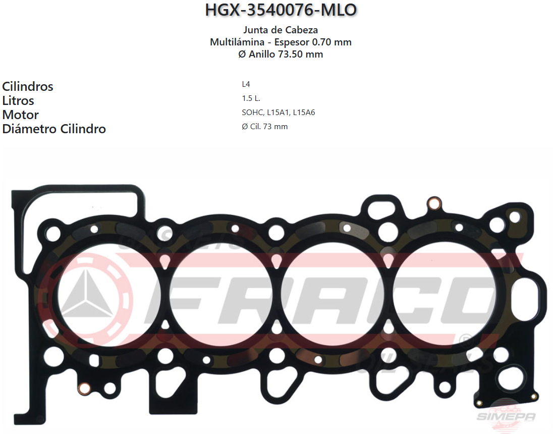 Imagen de HGX-3540076ML 