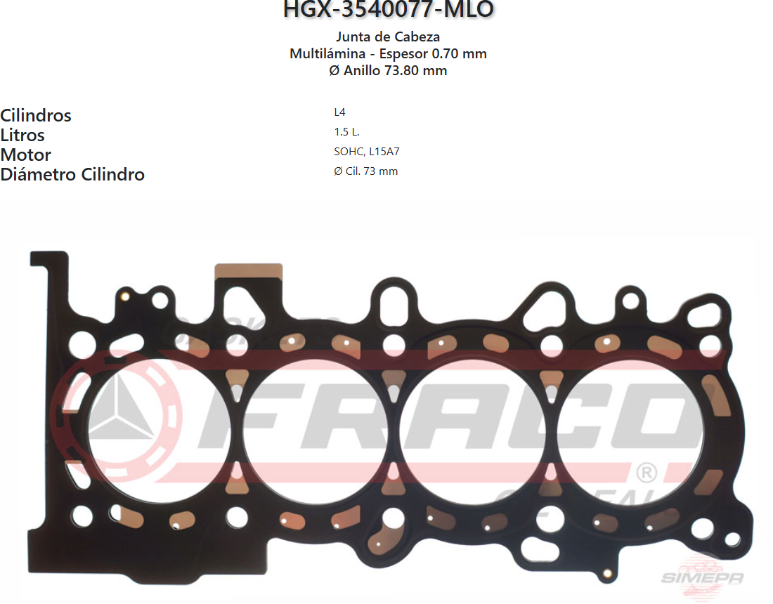 Imagen de HGX-3540077ML 