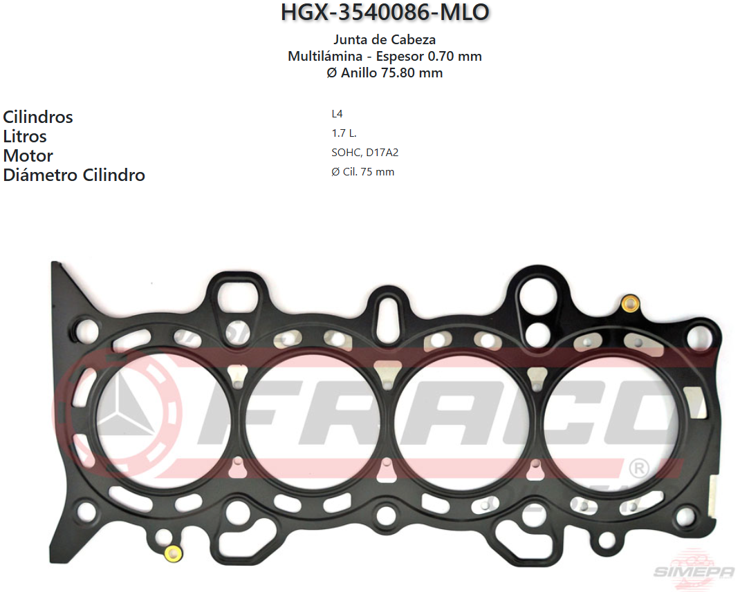 Imagen de HGX-3540086ML 