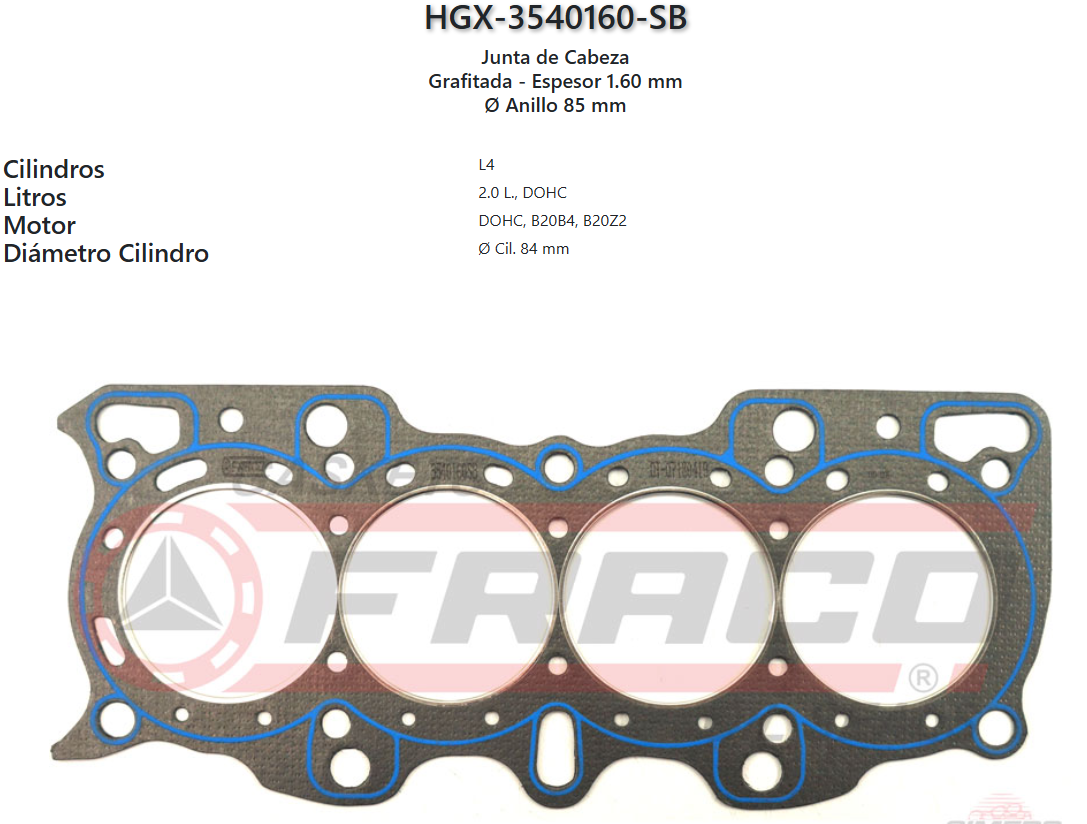 Imagen de HGX-3540160SB 