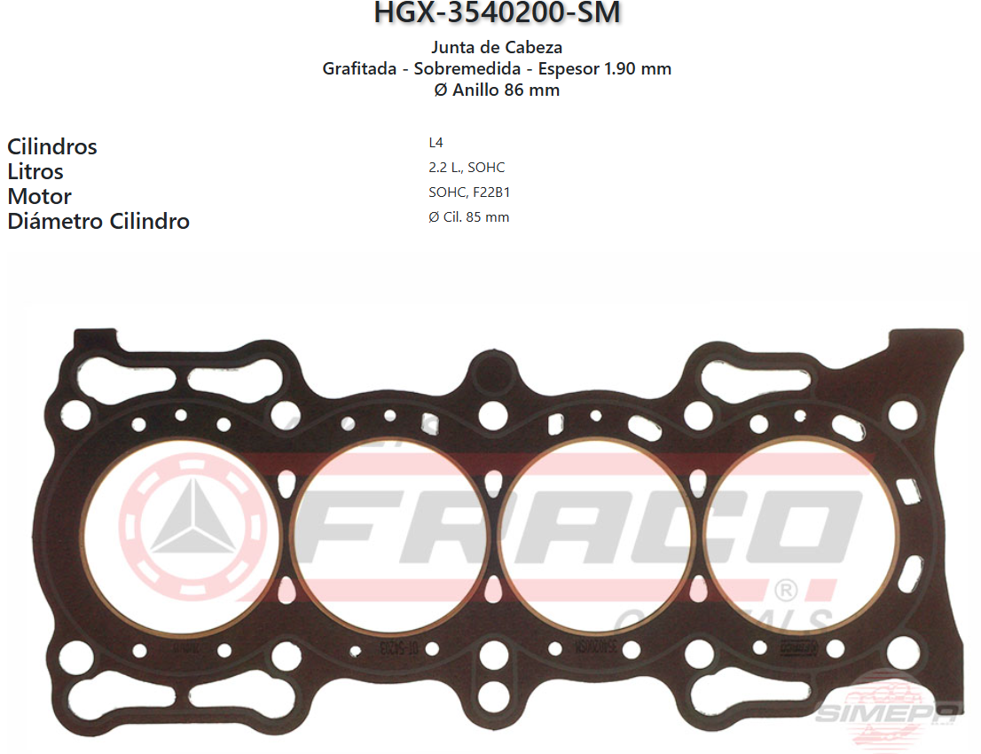 Imagen de HGX-3540200SM 