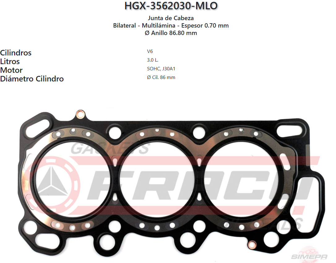 Imagen de HGX-3562030ML 