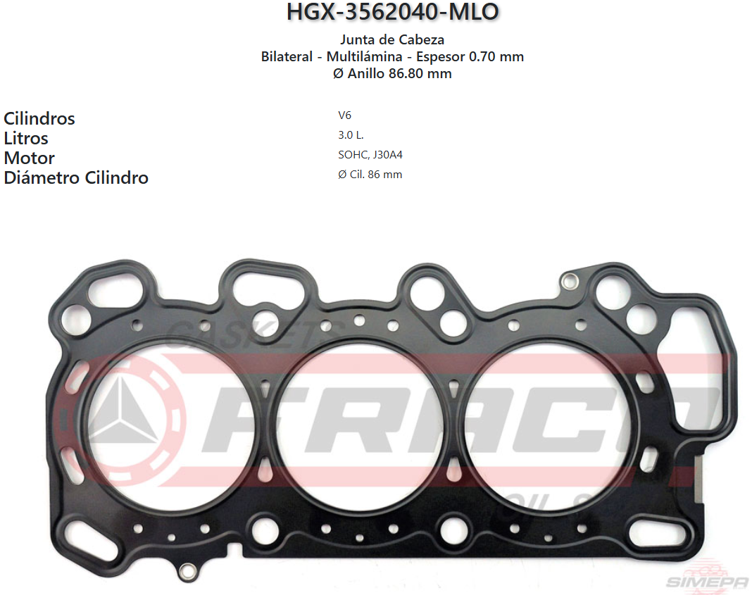 Imagen de HGX-3562040ML 