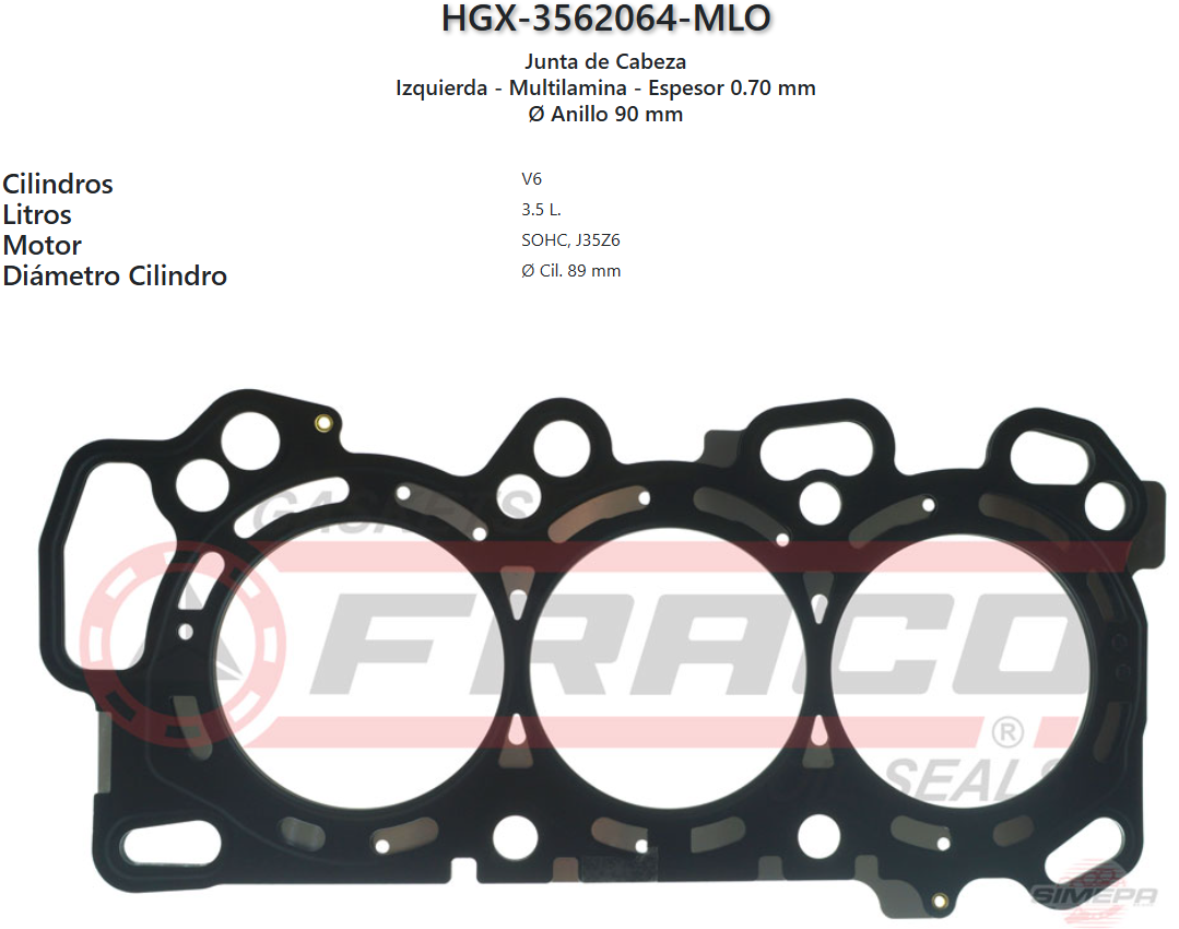 Imagen de HGX-3562064ML 