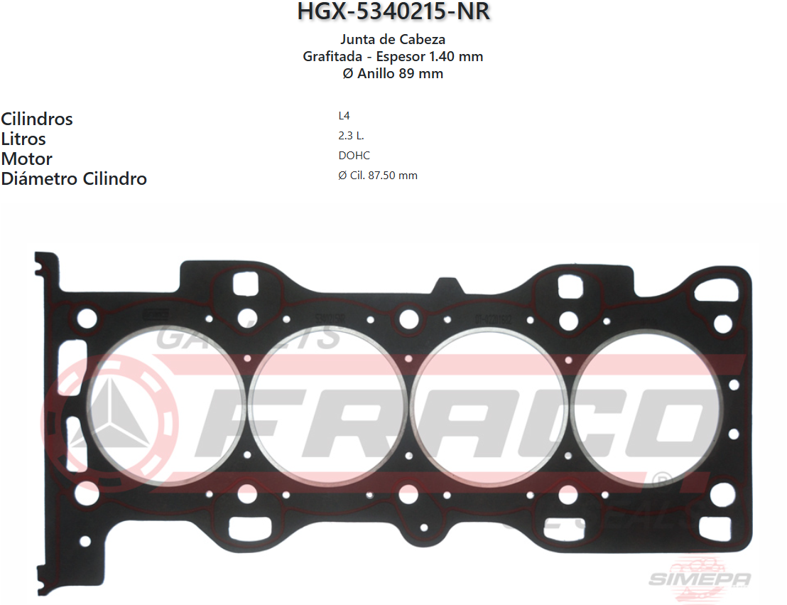 Imagen de HGX-5340215NR 