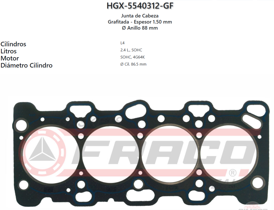 Imagen de HGX-5540312GF 