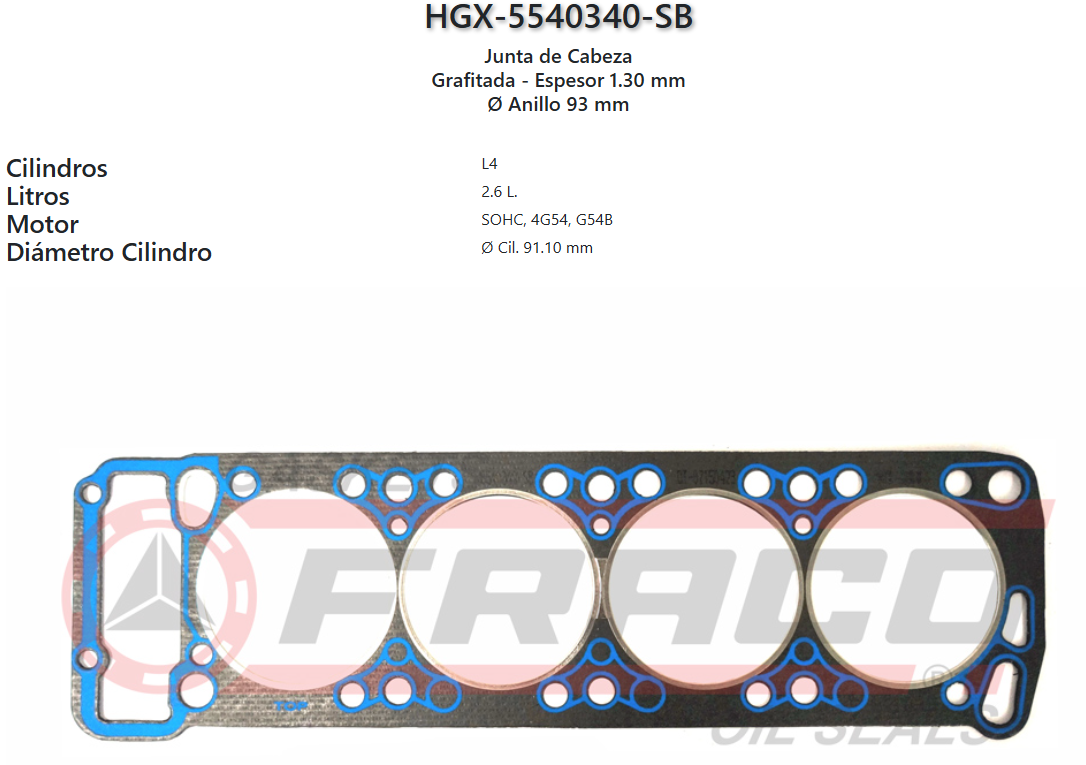 Imagen de HGX-5540340SB 