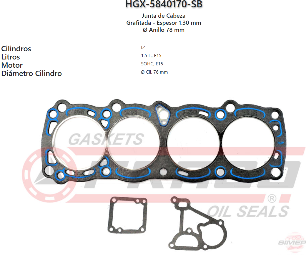 Imagen de HGX-5840170SB 