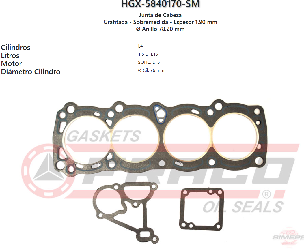 Imagen de HGX-5840170SM 