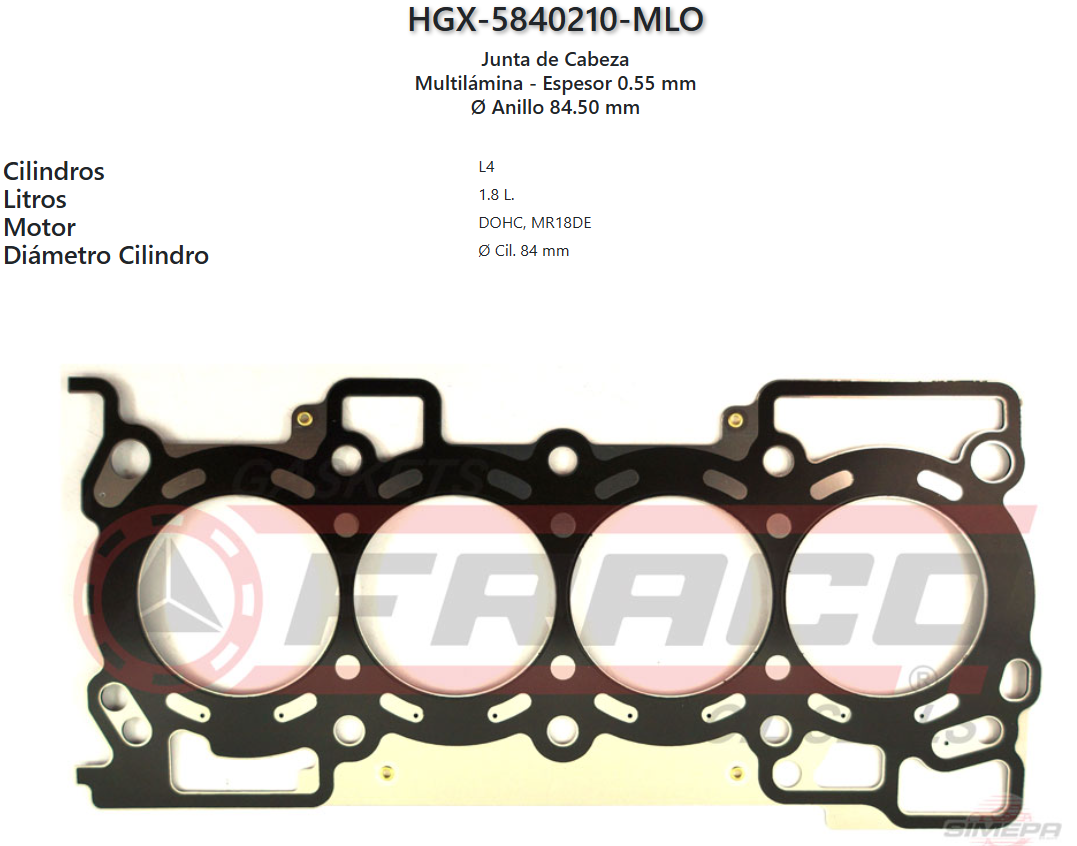 Imagen de HGX-5840210ML 